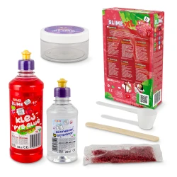 DIY Slime Sada na výrobu slizu Jahoda XL