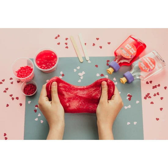 Tuban DIY Slime Sada na výrobu slizu Jahoda XL