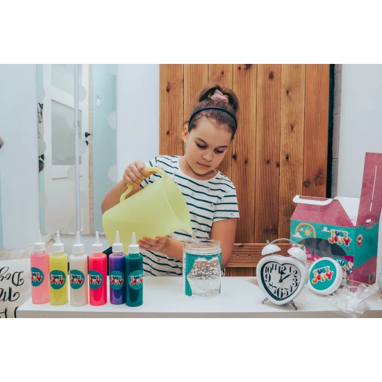 Tubi Jelly Kreativní set s akváriem XL Jednorožec na tvorbu 3D figurek