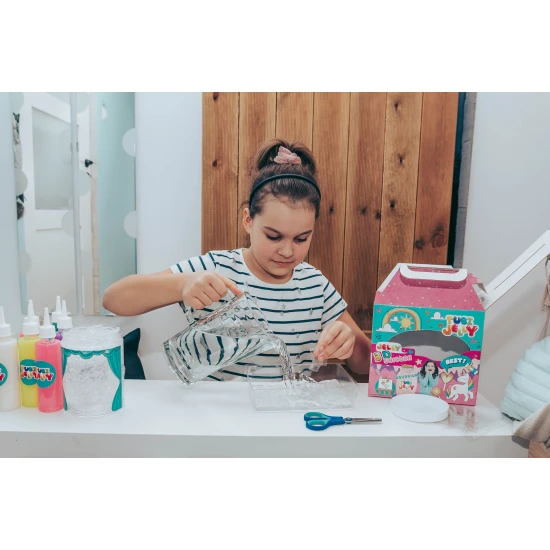 Tubi Jelly Kreativní set s akváriem XL Jednorožec na tvorbu 3D figurek