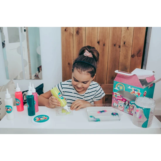 Tubi Jelly Kreativní set s akváriem XL Jednorožec na tvorbu 3D figurek