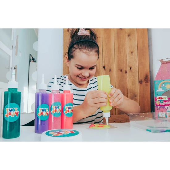 Tubi Jelly Kreativní set s akváriem XL Jednorožec na tvorbu 3D figurek