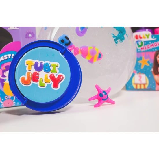 Tubi Jelly Kreativní set s akváriem XL Mořská panna na tvorbu 3D figurek