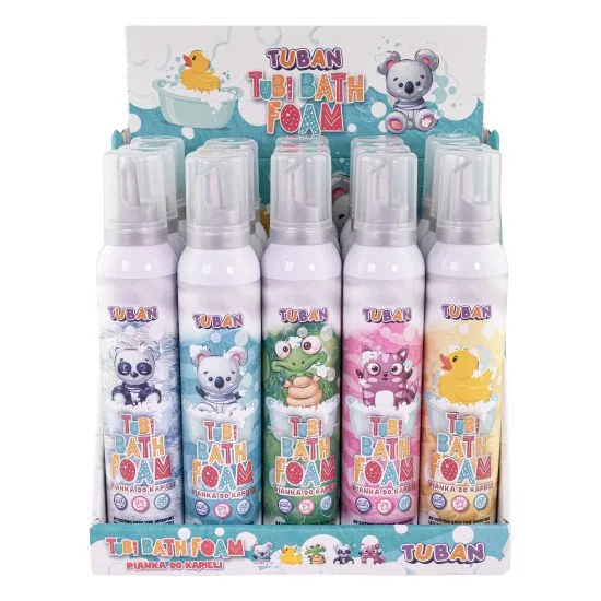 Tubi Senzorická pěna vhodná jako pěna do vany i jako doplňek ke slizu.