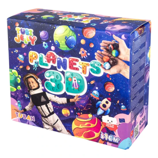 Tubi Jelly Kreativní set Planety na tvorbu 3D figurek