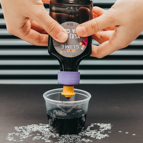 DIY Slime Sada na výrobu slizu Vesmír pro děti. Vyrobte si svůj vlastní sliz