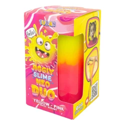 Jiggly Slime Sliz NEO DUO žluto růžový 430 g