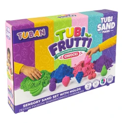 Tubi Frutti Kreativní set se senzorickým pískem a formičkami