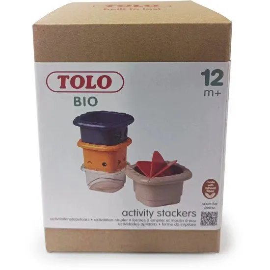 Stohovací věž s vodním mlýnem s barevnými skleničkami