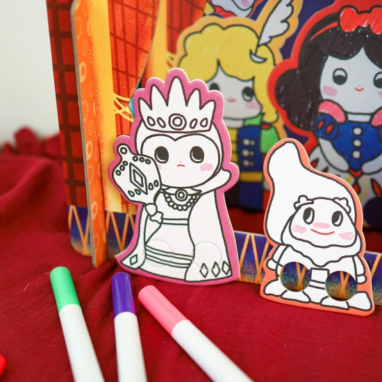 Tookyland Vyrob si divadlo Sněhurka Loutkové divadlo Sněhurka Tookyland kreativní sada