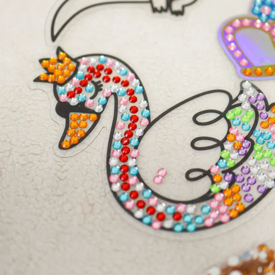 Diamantová mozaika pro děti Korunka Přívěsky Tookyland