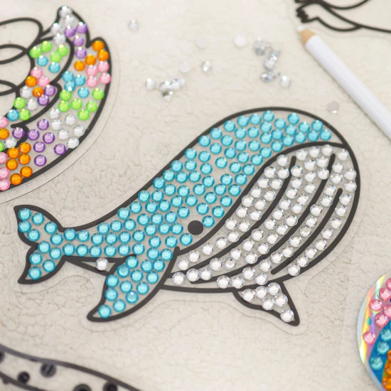 Diamantová mozaika pro děti Korunka Přívěsky Tookyland