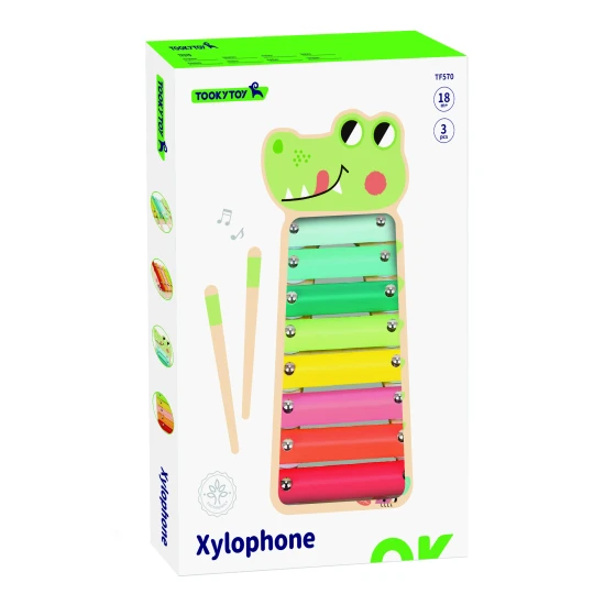 Tooky Toy Xylofon Krokodýl Xylofon Krokodýl
