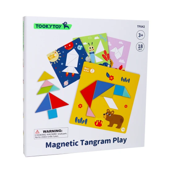 Tooky Toy Magnetický tangram Magnetický tangram