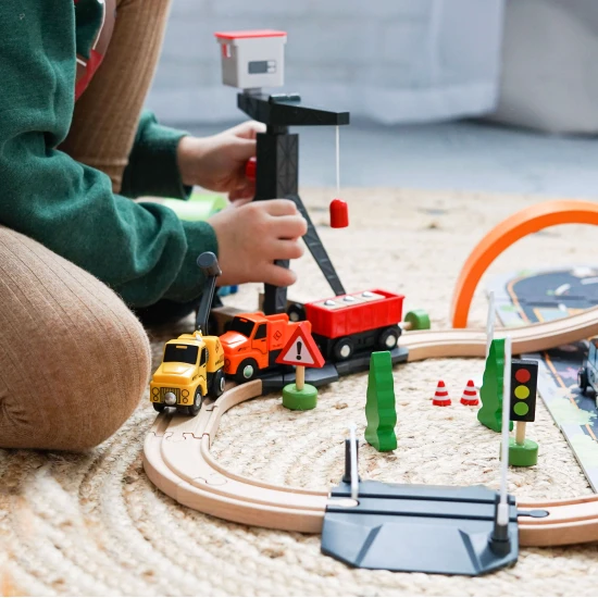 Vláčkodráha Stavba