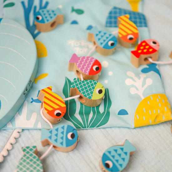 chytání rybiček multifunkční hra Tooky Toy