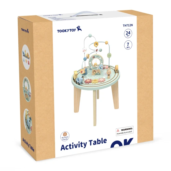 Dřevěny aktivity stolek Tooky Toy