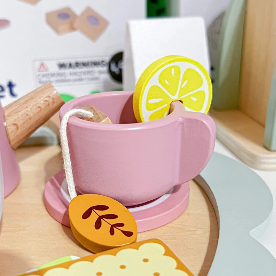 čajová sada pro děti pastel