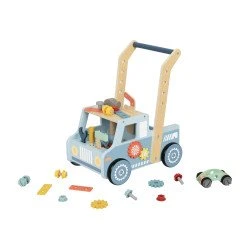 Chodítko a aktivity pult s nářadím 2v1