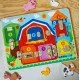 Activity board pro děti se zámky Farma