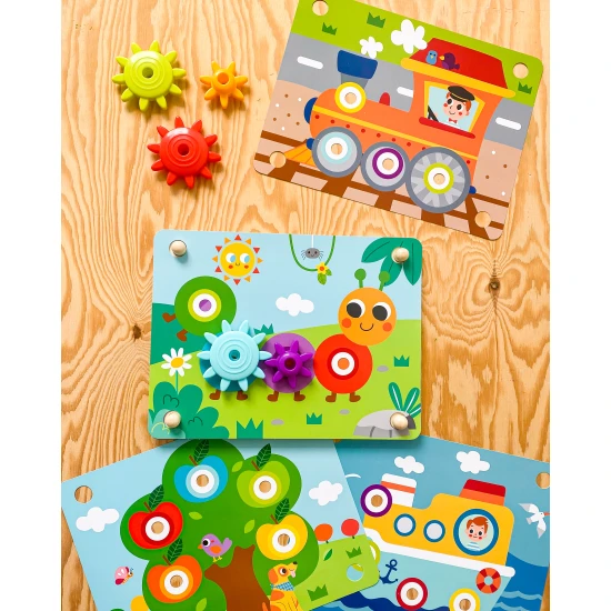 Ozubená kolečka pro nejmenší děti od Tooky Toy