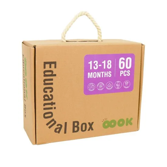 13 –18 měsíců Edukační box Midi Vzdělávací hračky od 1 roku Tooky Toy