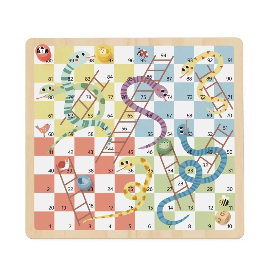 Tooky Toy společenská hra Člověče nezlob se, Hadi a žebříky