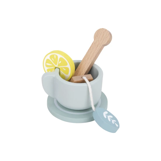 čajová sada pro děti pastel