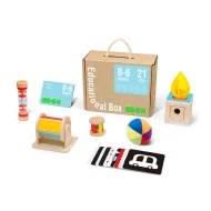 0–6 měsíců Edukační box Baby 6 ks
