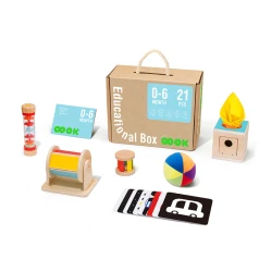 0–6 měsíců Edukační box Baby 6 ks 0–6 měsíců Edukační box Baby 6 ks