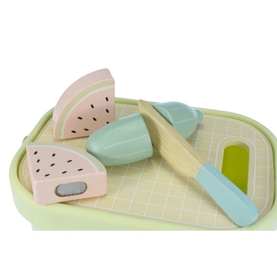 Krájecí dřevěné potraviny Piknik Tooky Toy