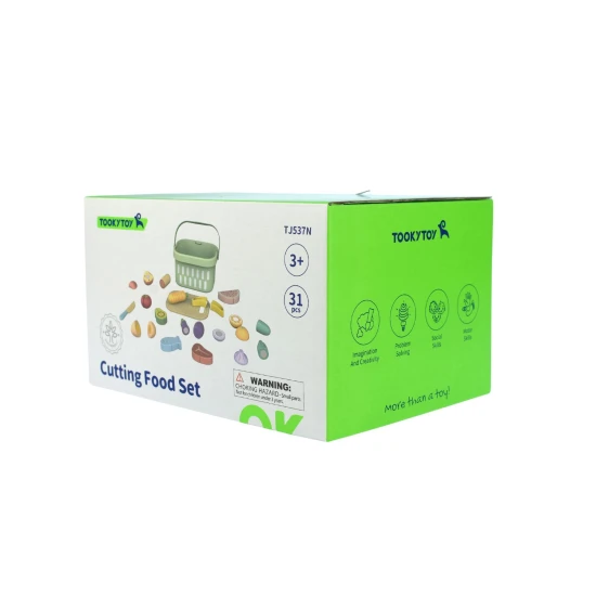 Krájecí dřevěné potraviny Piknik Tooky Toy