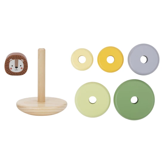 Dřevěná pyramida Lev