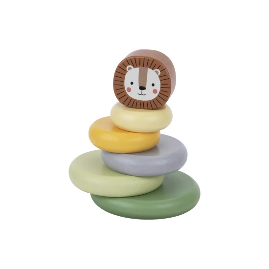 Dřevěná pyramida Lev