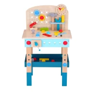 Pracovní stůl s nářadím a hodinami 45 ks