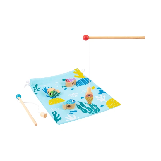 chytání rybiček multifunkční hra Tooky Toy