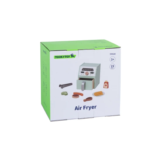 Dřevěná fritéza pro děti – hračka do dětské kuchyňky