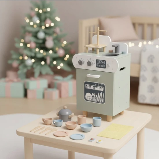 Myčka nádobí pro děti – hračka do dětské kuchyňky na učení hrou