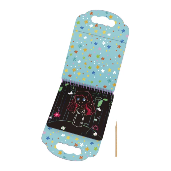 Vyškrabávací blok Obleč postavičky Kreativní sada Tookyland