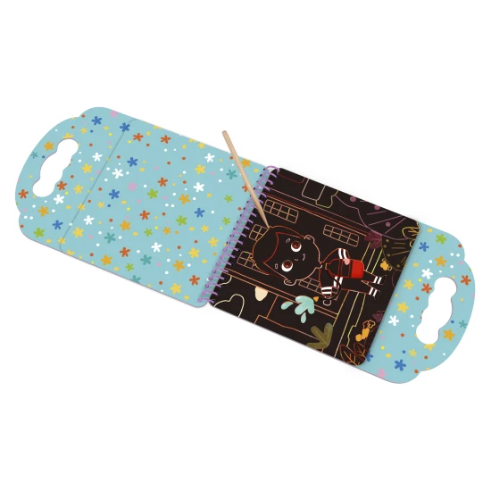 Vyškrabávací blok Obleč postavičky Kreativní sada Tookyland