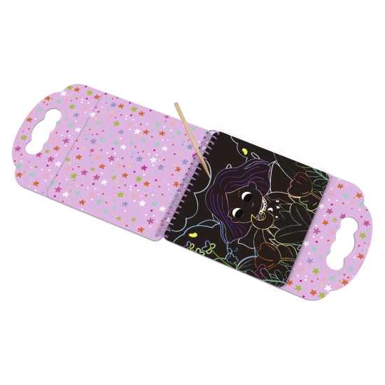 Vyškrabávací blok Pohádky Kreativní sada Tookyland