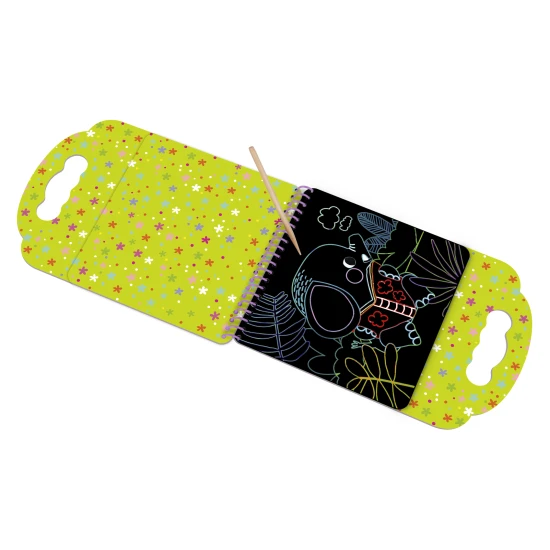 Vyškrabávací blok Zvířátka Kreativní sada Tookyland