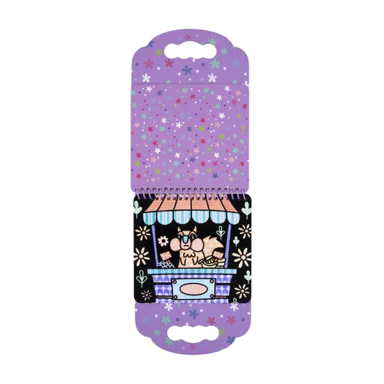 Sametové omalovánky Zvířátka 8 fixy Kreativni sada Tookyland