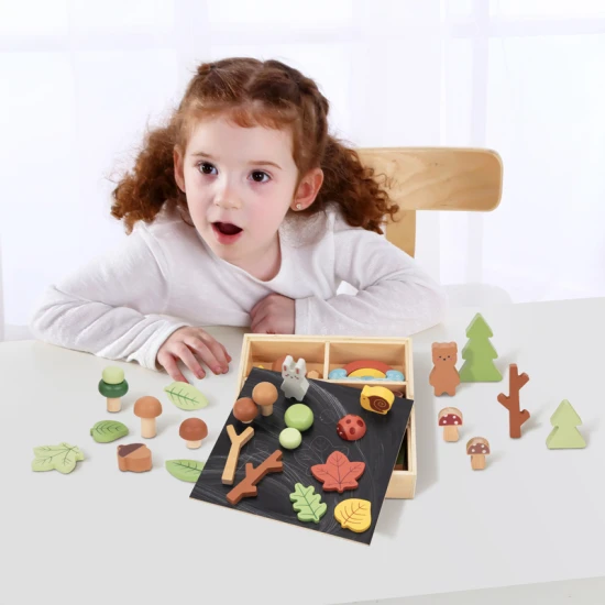 Dřevěný Hrací set Les Tooky Toy