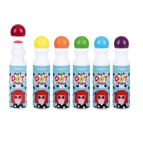 Tookyland Velká kreativní sada 4 v 1 Barvy v tubě Velká kreativní sada Barvy v tubě Malování