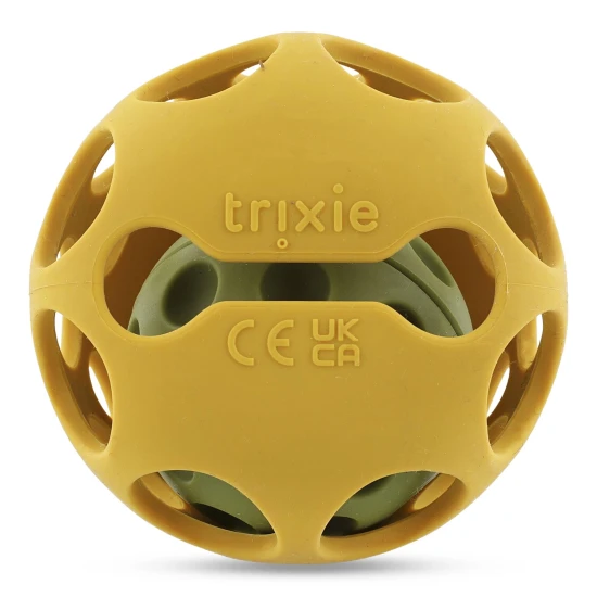 Silikonové senzorické chrastítko Lev – Trixie 03-170
