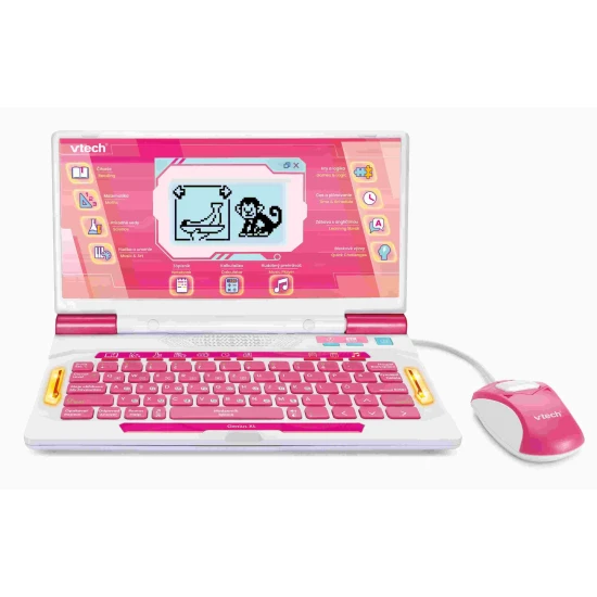 Vtech Vzdelávací notebook Genius XL ružový
