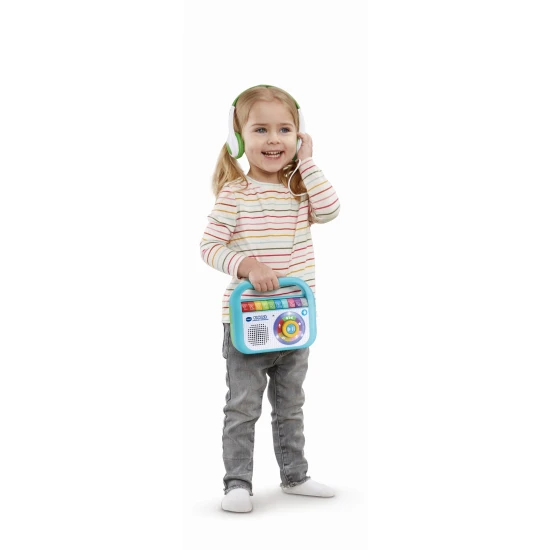 VTech Kidi Hit – Interaktivní hudební přehrávač pro děti VTech Kidi Hit dětský hudební přehrávač s Bluetooth a mikrofonem