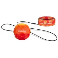 Hyperskákací míček na šňůrce Gradient Bounceback oranžový