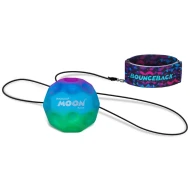 Hyperskákací míček na šňůrce Gradient Bounceback fialový